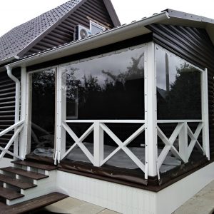 МЯГКИЕ ОКНА ИЗ ПВХ 500 МКР. (ОКАНТОВКА ПВХ), 1 М.КВ.