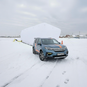 Бескаркасная палатка  21х6х5 м