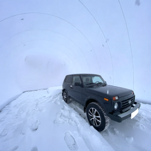 Бескаркасная палатка  21х6х5 м