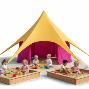 Тент-шатер "ЗВЕЗДА" для кемпингов и детских площадок